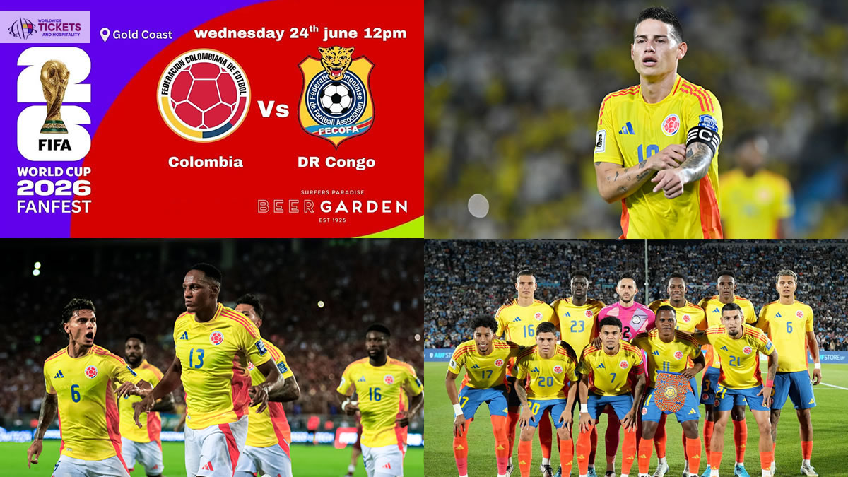 Colombia vs Congo DR Tickets | FIFA World Cup Tickets | World Cup Tickets | Football World Cup Tickets