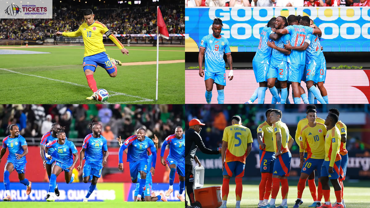 Colombia Vs Congo DR Tickets | FIFA World Cup Tickets | World Cup Tickets | Football World Cup Tickets