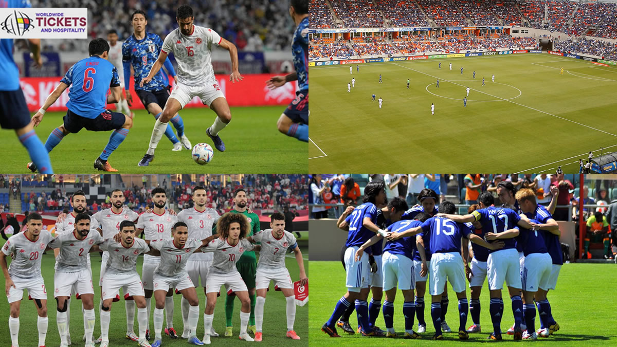 Tunisia vs Japan Tickets| FIFA World Cup Tickets | Dont miss the chance to make a ;ive witness of 2026 World Cup