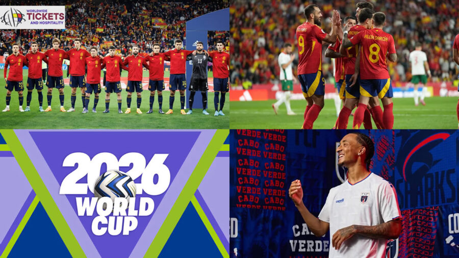 Spain vs Cabo Verde Tickets| FIFA World Cup Tickets | Dont miss the chance to make a ;ive witness of 2026 World Cup