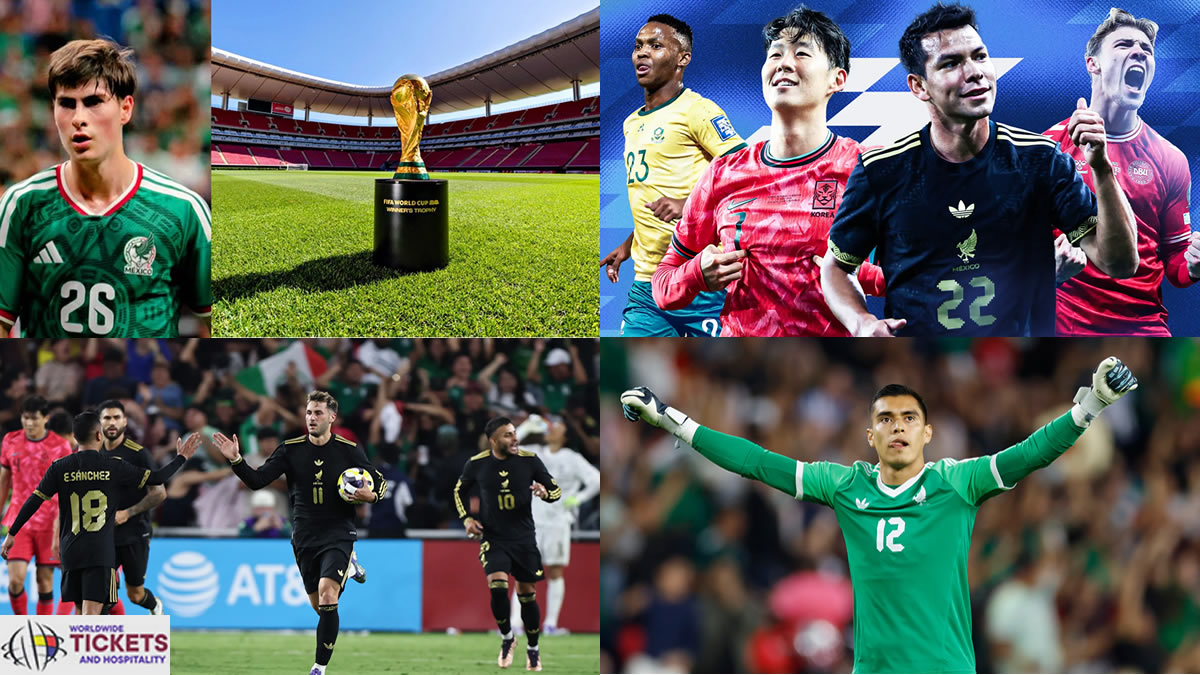 Mexico vs South Korea Tickets| FIFA World Cup Tickets | Dont miss the chance to make a ;ive witness of 2026 World Cup