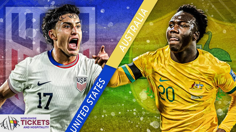 USA vs Australia Tickets| FIFA World Cup Tickets | Dont miss the chance to make a ;ive witness of 2026 World Cup
