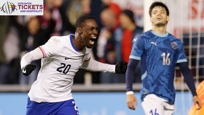USA vs Paraguay Tickets| FIFA World Cup Tickets | Dont miss the chance to make a ;ive witness of 2026 World Cup
