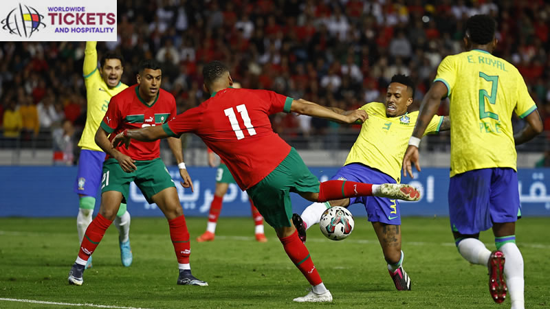 Brazil Vs Morocco Tickets| FIFA World Cup Tickets | Dont miss the chance to make a ;ive witness of 2026 World Cup
