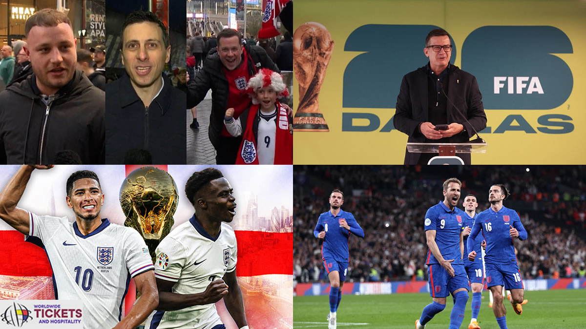 England vs Croatia Tickets| FIFA World Cup Tickets | Dont miss the chance to make a ;ive witness of 2026 World Cup