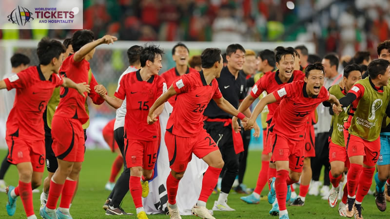Korea Republic Vs Czechia Tickets| FIFA World Cup Tickets | World Cup Tickets | Football World Cup Tickets 
