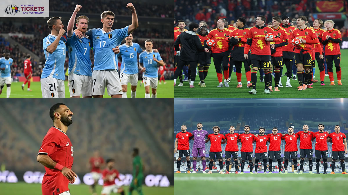 Belgium vs Egypt Tickets | FIFA World Cup Tickets | World Cup Tickets | FIFA World Cup 2026 Tickets