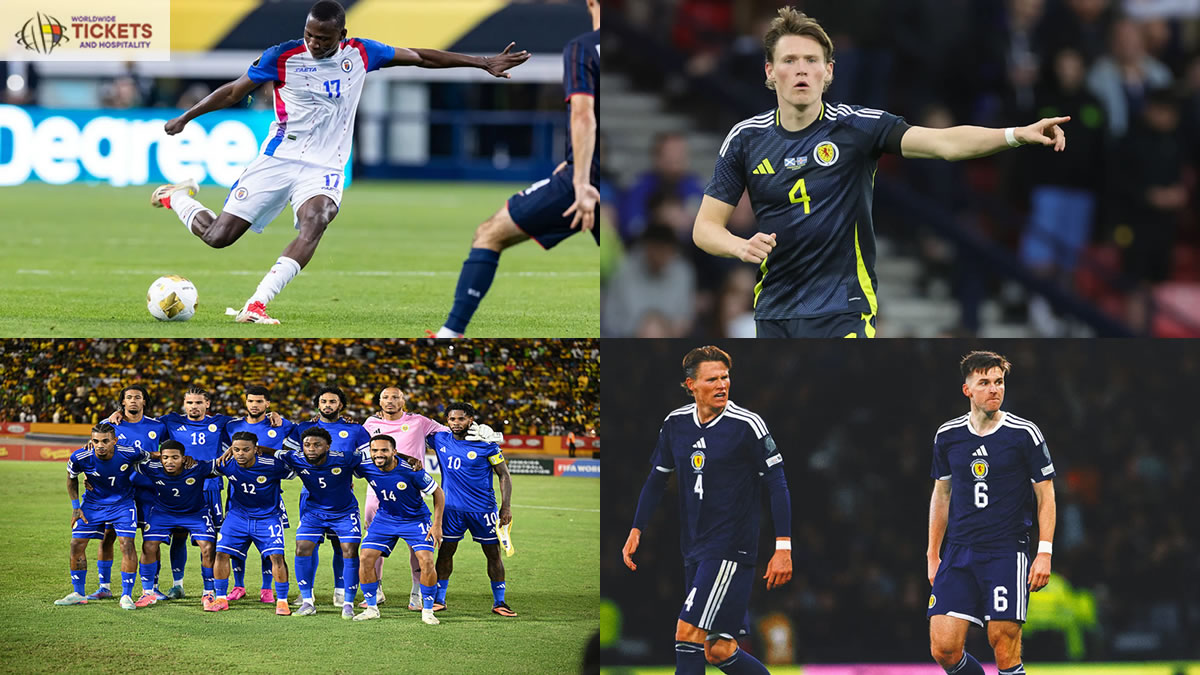 Haiti Vs Scotland Tickets | FIFA World Cup Tickets | World Cup Tickets | Football World Cup Tickets