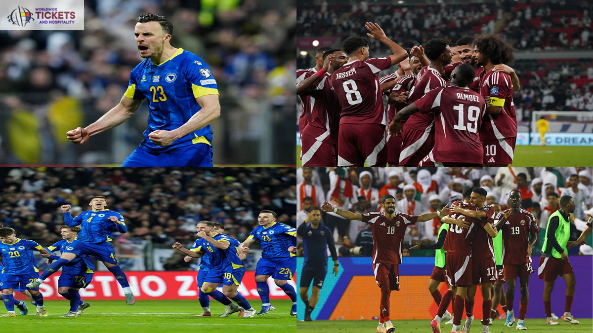 Bosnia and Herzegovina Vs Qatar Tickets | FIFA World Cup Tickets | World Cup Tickets | Football World Cup Tickets