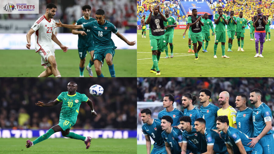 Senegal Vs Iraq Tickets | FIFA World Cup Tickets | World Cup Tickets | FIFA World Cup 2026 Tickets