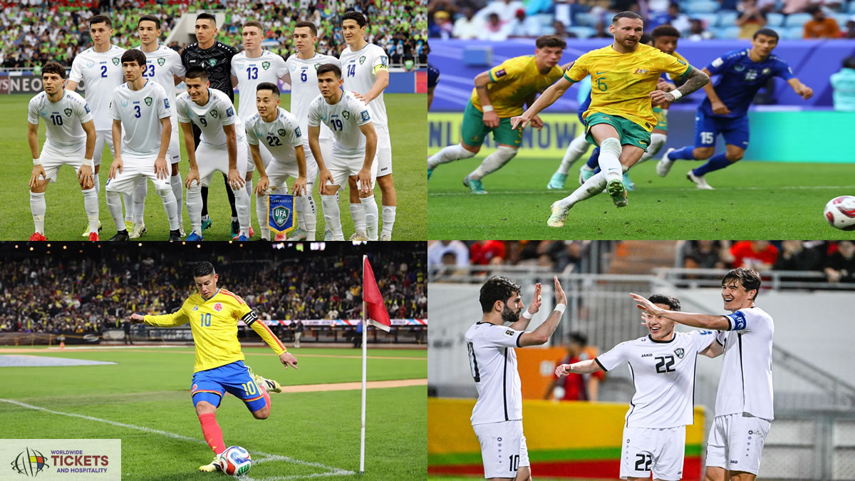Uzbekistan vs Colombia Tickets | FIFA World Cup Tickets | World Cup Tickets | Football World Cup Tickets