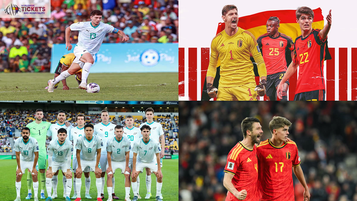 FIFA World Cup Tickets | World Cup 2026 Tickets | Football World Cup Tickets |New Zealand Vs Belgium Tickets