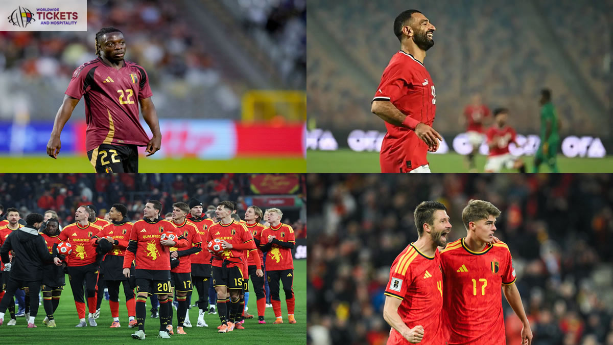 Belgium vs Egypt Tickets | FIFA World Cup Tickets | World Cup Tickets | FIFA World Cup 2026 Tickets