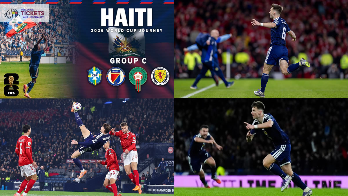 Haiti Vs Scotland Tickets| FIFA World Cup Tickets | World Cup Tickets | Football World Cup