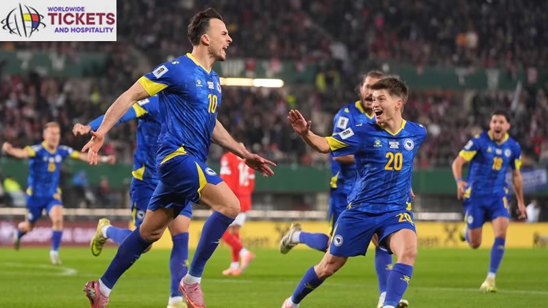Bosnia and Herzegovina Vs Qatar Tickets| FIFA World Cup Tickets | Dont miss the chance to make a ;ive witness of 2026 World Cup
