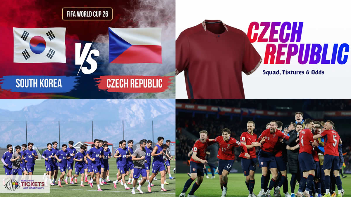 Korea Republic vs Czechia Tickets | Korea Republic FIFA World Cup Tickets | Mexico Vs Korea Republic Tickets | South Africa Vs Korea Republic Tickets | FIFA World Cup Tickets | FIFA 2026 Tickets | Soccer World Cup Tickets | FIFA World Cup 2026 Tickets | Football World Cup Tickets | Football World Cup 2026 Tickets | FIFA World Cup Semi Final Tickets | FIFA World Cup Final Tickets