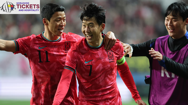 Korea Republic vs Czechia Tickets| FIFA World Cup Tickets | Dont miss the chance to make a ;ive witness of 2026 World Cup
